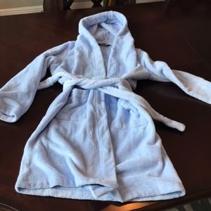 Youth Lands End Robe -Blue size 12Y